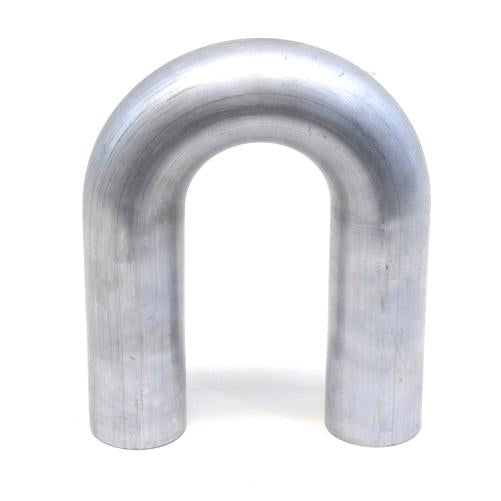HPS Performance Products HPS 3-1/4" OD 180 Degree U Bend 6061 Aluminum Elbow Pipe Tubing w/ 4-1/2" CLR
