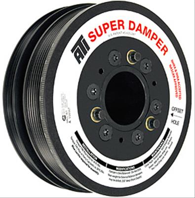 ATI Performance Products Supercharger Pulleys, 8 Groove, 9.602 in. Diameter, Dry Sump, Chevrolet - 9161635