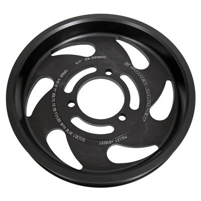 ATI Performance Products Supercharger Pulley, Crankshaft, 8 Groove, Serpentine, Steel, Overdrive - 916227