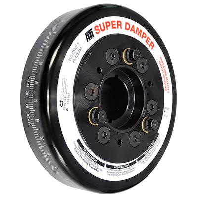 ATI Performance Products Harmonic Balancer, Super Damper, Internal Balance, Dual Keyway, Steel - 917060K