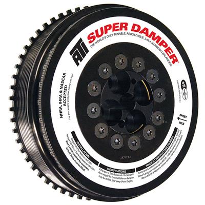 ATI Performance Products Harmonic Balancer, Super Damper, Internal Balance, Steel, Dodge, Ram, 6.7L - 917375