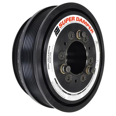 ATI Performance Products Harmonic Balancer, Super Damper, 8 Groove, 10% Overdrive, Ford 5.0 Liter - 918052