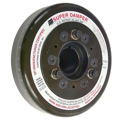 ATI Performance Products Harmonic Balancer, Super Damper, Internal Balance, Steel, Black, Chrysler - 918282E