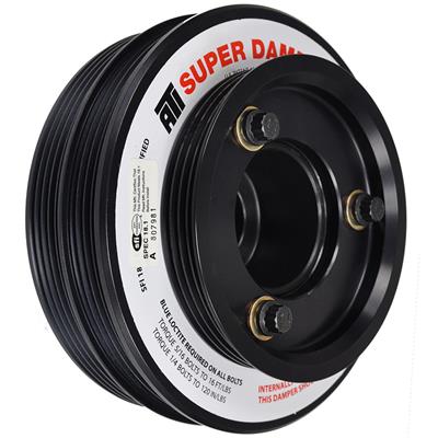 ATI Performance Products Harmonic Balancer, Super Damper, Internal Balance, Aluminum, Black, for - 918582