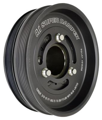 ATI Performance Products Harmonic Balancer, Super Damper, Internal Balance, Steel, Black - 918645