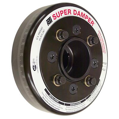 ATI Performance Products Harmonic Balancer, Super Damper, Internal Balance, Steel, Black, C-Tab - 918920