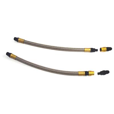 ATI Performance Products Transmission Lines, Quick-Disconnect, Steel, Anodized Aluminum, Pair - 925170