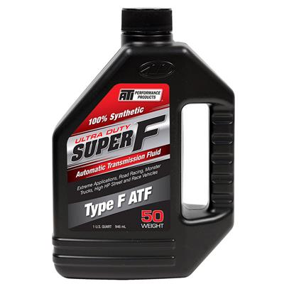 ATI Performance Products Automatic Transmission Fluid, Ultra Duty Super F, Synthetic, 50W, Racing - ATI10002512