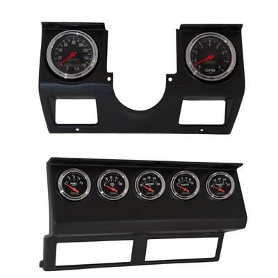 AutoMeter Instrument Cluster, In-dash, ABS Plastic, Black, Jeep, Kit - 7040