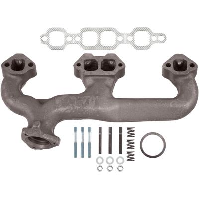 ATP Automotive Exhaust Manifold, Driver Side, Cast Iron, Natural, Chevy, GMC, Pontiac, Small Block - 101083