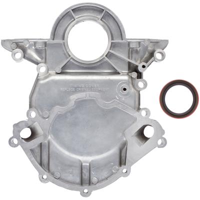 ATP Automotive Timing Covers, One-piece, Cast Aluminum, Natural, Reverse Flow Cooling System, Ford - 103002