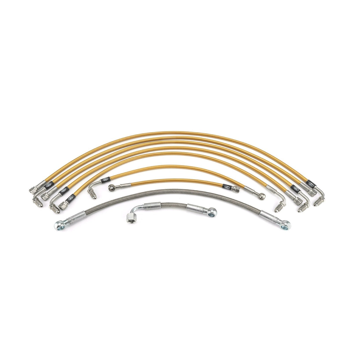 HEL Performance Fuel Injector Lines for Audi 80 B4 2.3 E 10V NG 1991-1996, Stainless Steel Braided