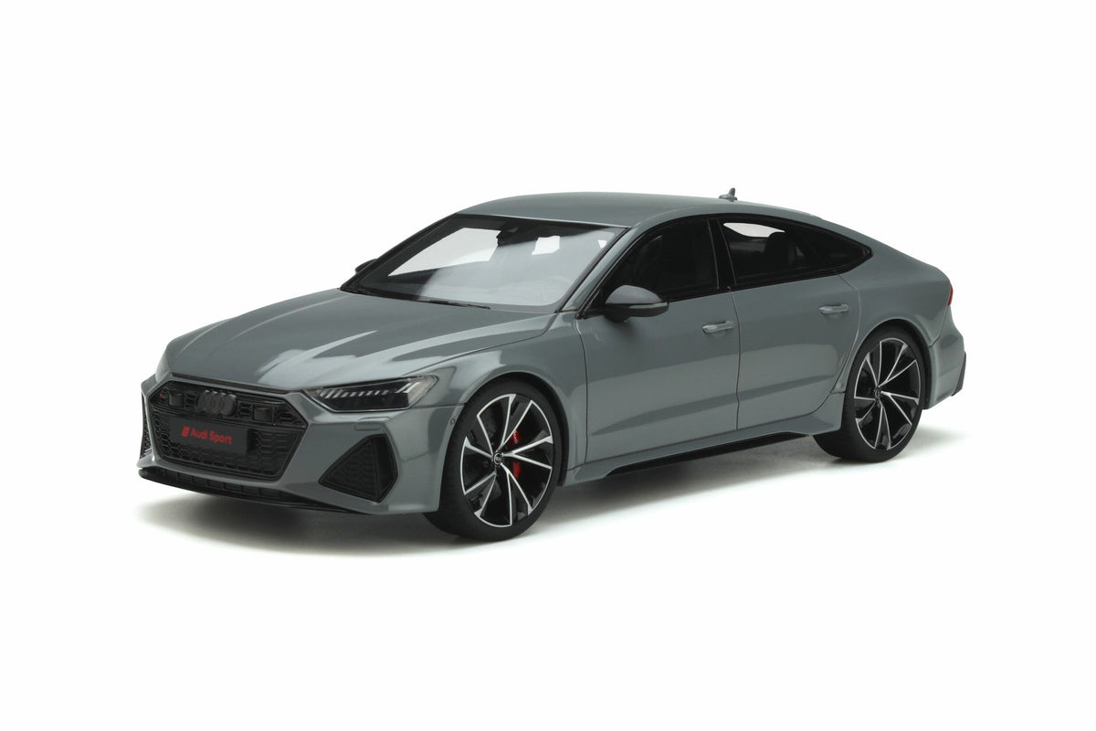 STM Diecast GT Spirit 2020 Audi RS7 Sportback C8 Nardo Grey 1:18 Resin