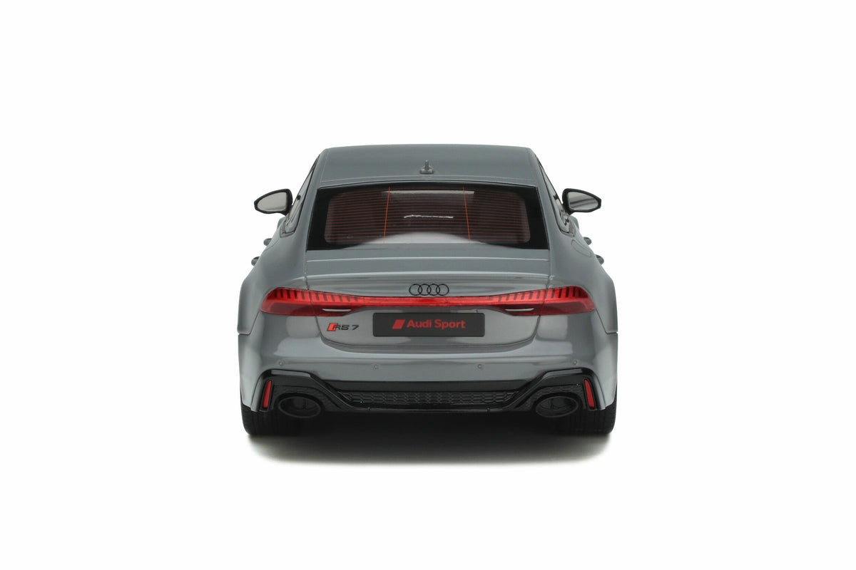 STM Diecast GT Spirit 2020 Audi RS7 Sportback C8 Nardo Grey 1:18 Resin - View 5