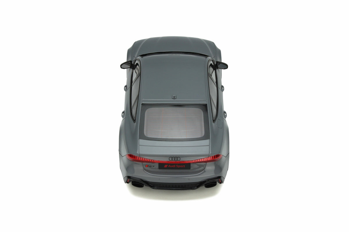 STM Diecast GT Spirit 2020 Audi RS7 Sportback C8 Nardo Grey 1:18 Resin - View 9