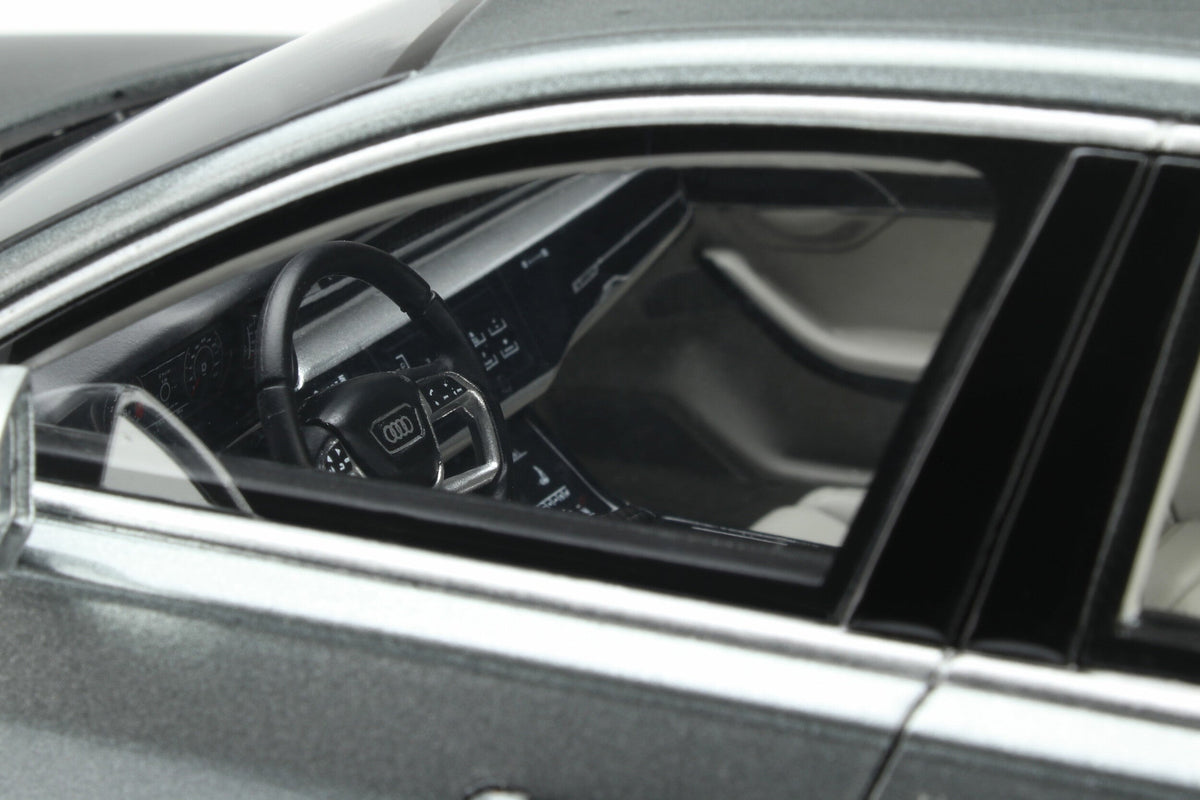 STM Diecast GT Spirit 2020 Audi S8 (D5) Sedan Daytona Grey Metallic 1:18 - View 10