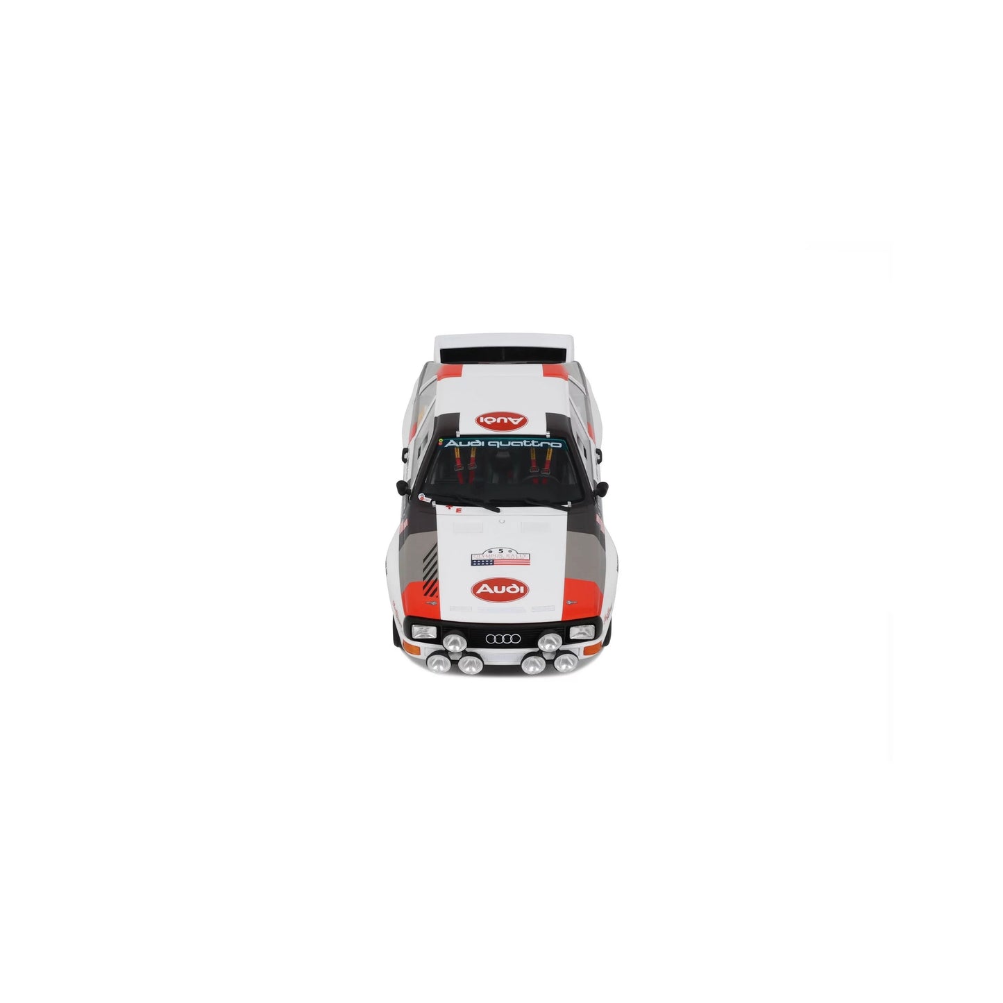 Otto 1986 Audi Sport Quattro #5 Olympus Rally 1986 White 1:18