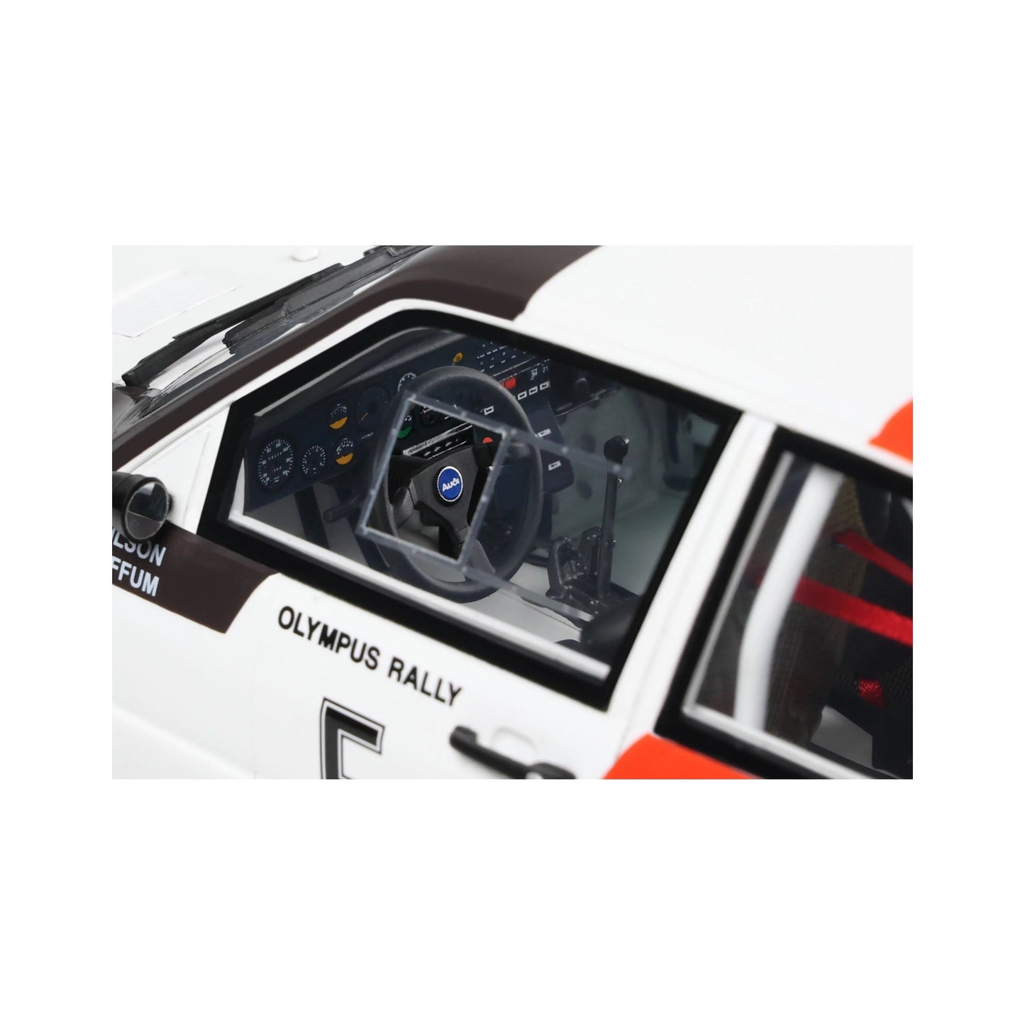 Otto 1986 Audi Sport Quattro #5 Olympus Rally 1986 White 1:18