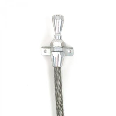 AutoLoc Transmission Fluid Dipsticks, Twist Loc, Bellhousing/Firewall Mount, Stainless Steel Tube - 9928