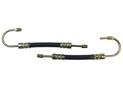 Auto Pro USA, INC Power Steering Hose, Rubber, Black, Pair - PSH1007