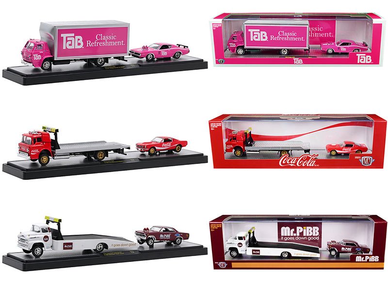 Rapid Vehicles Auto Haulers "3 Sodas" Set of 3 pieces Release 15 Limited Edition to 8400 pieces...