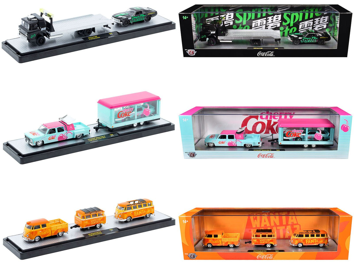 Rapid Vehicles Auto Haulers "Soda" Set of 3 pieces Release 40 Limited Edition to 8200 pieces...