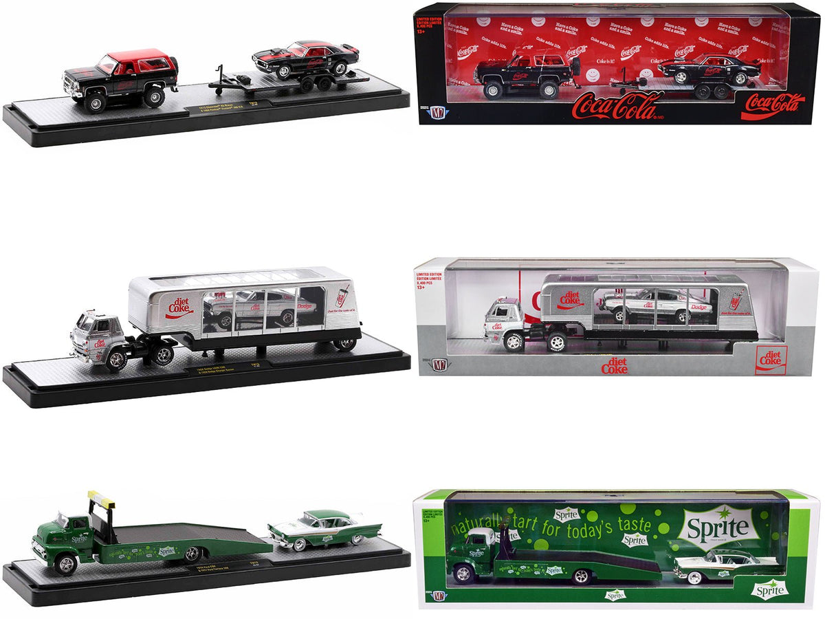 Rapid Vehicles Auto Haulers "Sodas" Set of 3 pieces Release 18 Limited Edition to 8400 pieces...