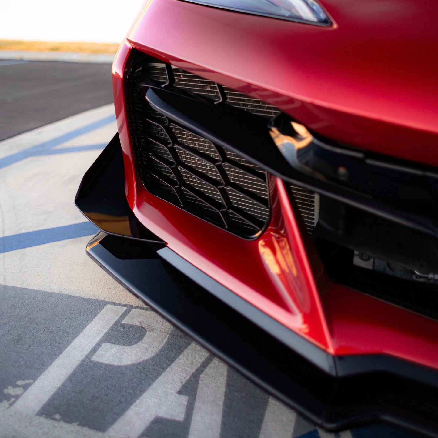 C8 To C8 Z06 Full Front Bumper Conversion Kit (Track Package 15pcs)
