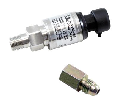 AEM Electronics Nitrous Pressure Sensor, 500 psi, Stainless Steel, 1/8 in. NPT Male, Kit - 302130500