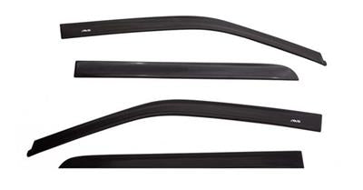 Auto Ventshade Side Window Visor, In-Channel, Front and Rear, Smoke, Acrylic, Snap-In Installation - 194813