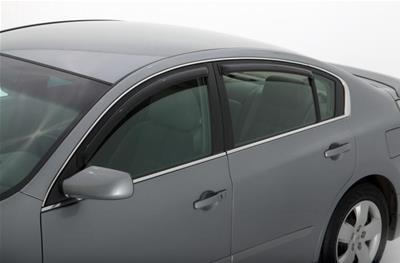 Auto Ventshade Side Window Visors, Original Ventvisor Deflectors, Front and Rear, Acrylic, Smoke - 94169