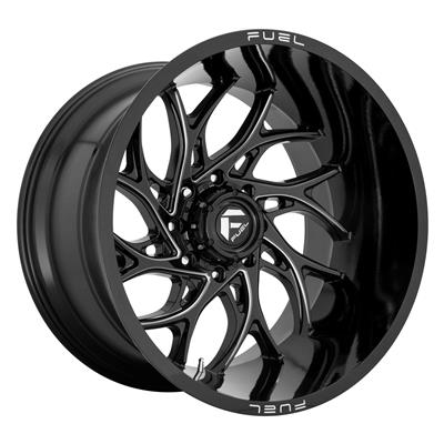 Fuel Offroad Atv D741 15X10 4X137 Gl-blk-mil 00MM - D7411500A655