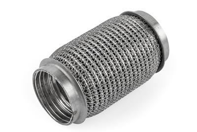APR Exhaust Flex Pipe, Premium Braided Interlocking, Weld-on, Stainless Steel, 2.5 in. - EXH0224