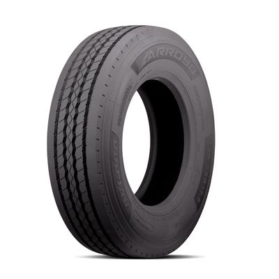 Arroyo Tires Tire, AR6000, 235/75R17.5, Radial, Blackwall, 143/141L, J Load Range, 18 Ply, 16/32 - AR6K02