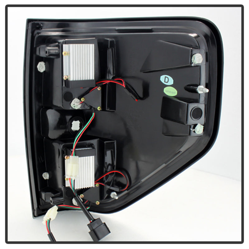 FR SPORT Spyder Ford F150 09-14 LED Tail Lights Black Smoke ALT-YD-FF15009-LED-BSM 5078148 - View 8
