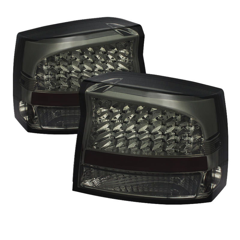 FR SPORT SPYDER Xtune Dodge Charger 2009-2010 LED Tail Lights Smoke ALT-JH-DCH09-LED-SM 5070852