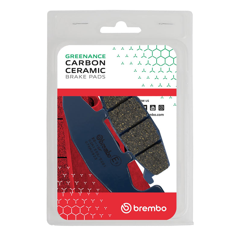 Brembo OE 88-07 Kawasaki EX R Ninja 250cc Brake Pad - Front 07KA0933