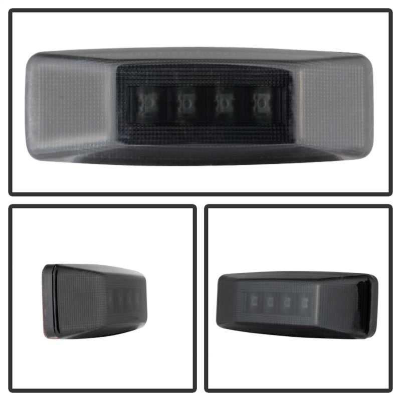 FR SPORT SPYDER Xtune Dodge Ram 94-02 Dually 2 Red LED+2 Amber LED Fender Lights 4pcs Smoke...