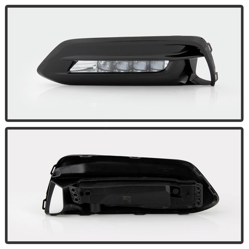 FR SPORT Spyder 18-19 Honda Accord Sedan OEM LED Fog Lights w/OEM Fit Switch - Clear...
