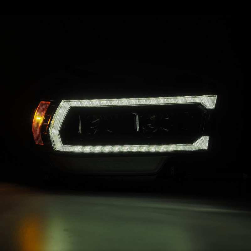 FR SPORT AlphaRex 19-21 Ram 2500 PRO-Series Projector Headlights Plank Style Alpha Black...