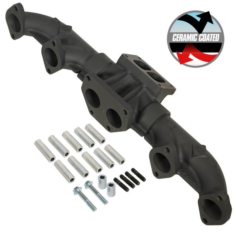 BD Diesel Pre-2002 ISX / Cummins Signature 600 ISX T6 Ceramic Coated Exhaust Manifold 1048006