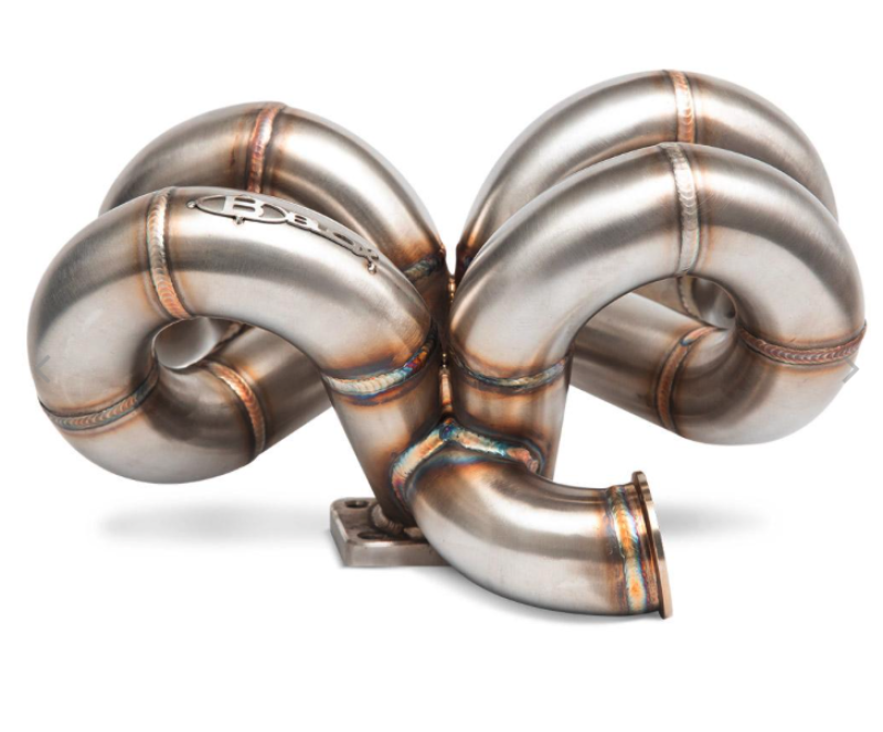 FR SPORT BLOX Racing Honda B-Series T304 Ram Horn Turbo Exhaust Manifold T3 Inlet 38mm/40mm...
