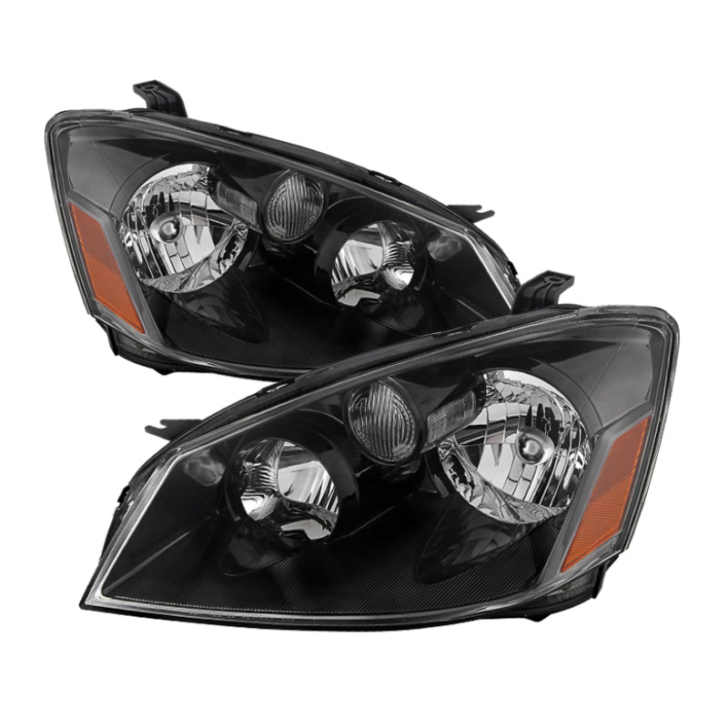 FR SPORT SPYDER Xtune Nissan Altima 05-06 Halogen Model Only OEM Style Headlights Black...