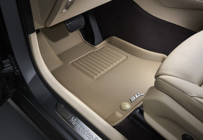 3D MAXpider 2011-2018 Nissan Juke Kagu 1st Row Floormat - Tan L1NS06411502