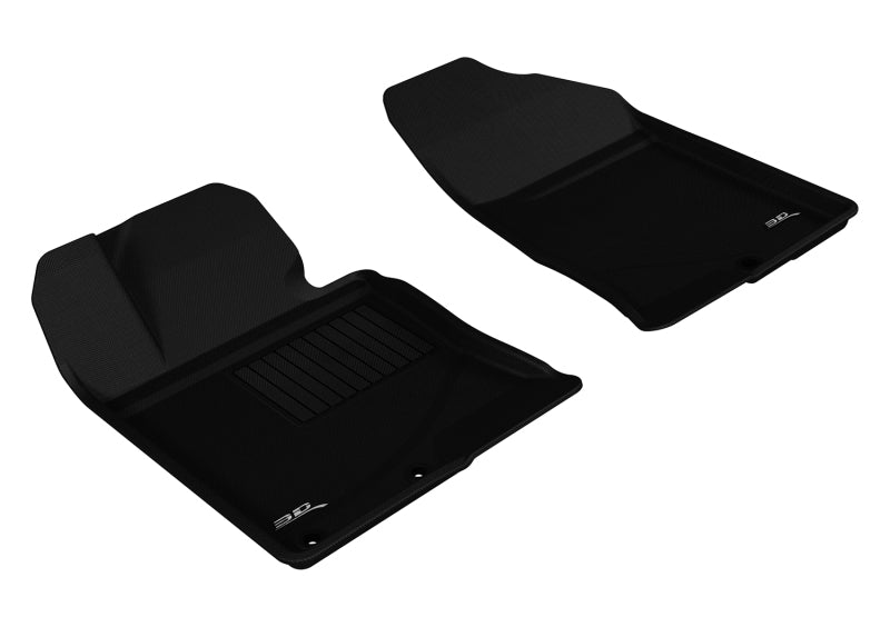 FR SPORT 3D MAXpider 2011-2014 Hyundai Sonata/2015 Sonata Hybrid Kagu 1st Row Floormat - Black...