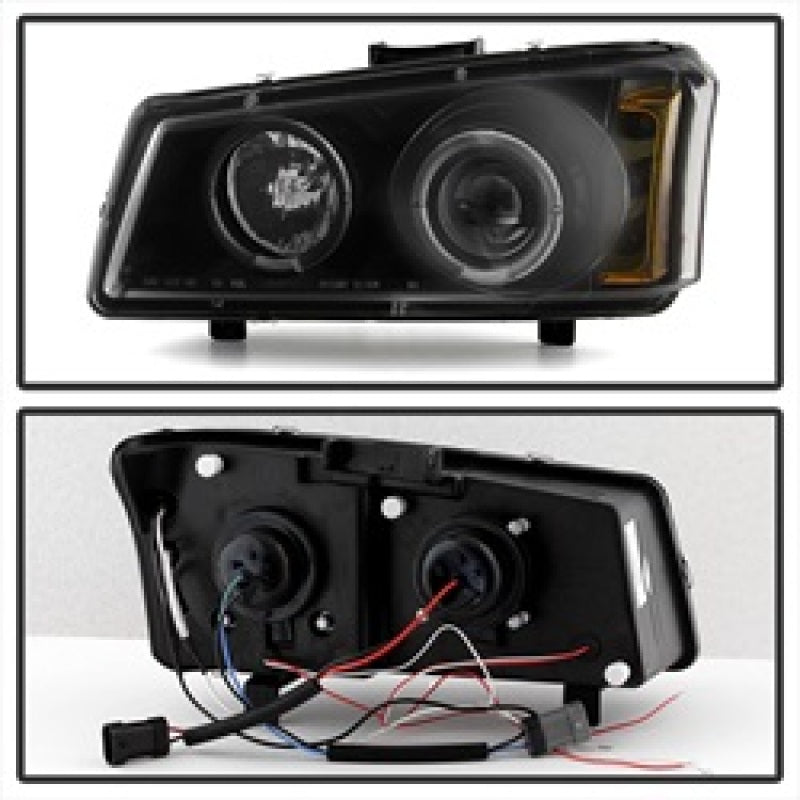 Spyder Chevy Silverado 1500/2500/3500 03-06 Projector Headlights PRO-YD-CS03-AM-BSM 5078315