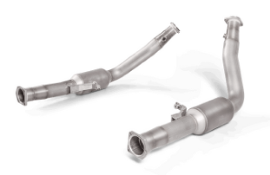 FR SPORT Akrapovic 15-17 Mercedes Benz G63 AMG (W463) DownPipes w/ Cats (SS) DP-ME/SS/1