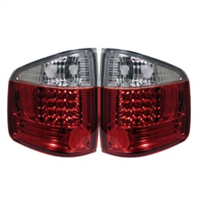 FR SPORT Spyder Chevy S10 94-04 /Isuzu Hombre 96-00 LED Tail Lights Red Clear...