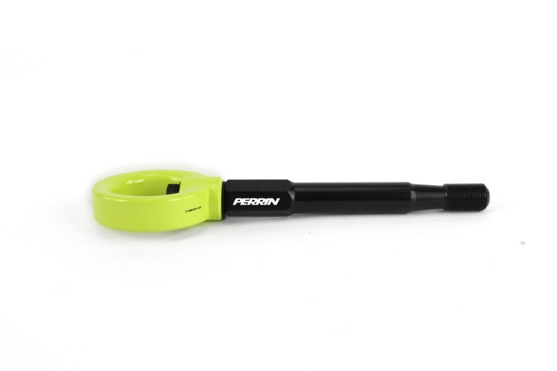 Perrin Rear Tow Hook Kit Neon Yellow Subaru Forester 2014-2023 | PSP-BDY-253NY