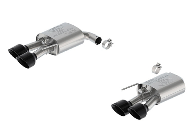 Ford Racing 2024 Mustang 5.0L Extreme Active Axle-Back w/Valance - Black Tip M-5230-M5EBVA